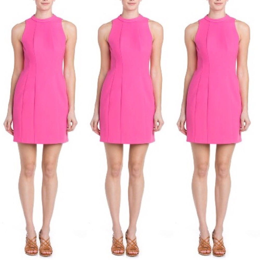 Shoshanna Pink Sleeveless Dress